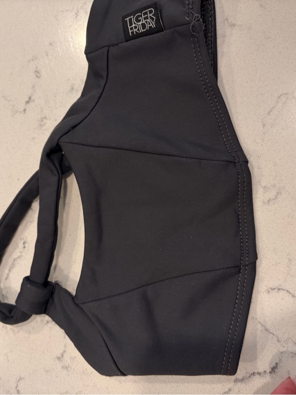 Tiger Friday Kids Black Swim Top